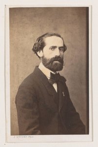 Portrét van de schilder Joseph Bellemans, poloviční postava Antverpská škola. Portréty vizitky životopisů. Collection Dupont (název série)