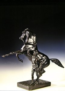 Chov plnokrevníka a ženicha (bronz)