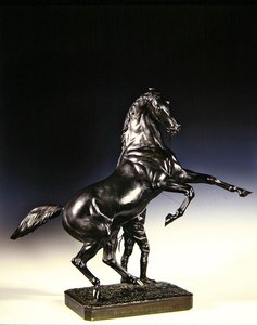 Chov plnokrevníka a ženicha (bronz)