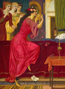 Sigismonda Drinking The Poison, c1897.