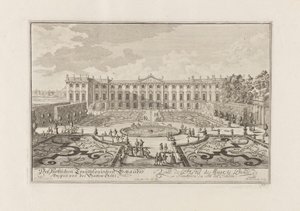 Palais Trautson ve Vídni, 1719. od Joseph Emanuel Fischer von Erlach