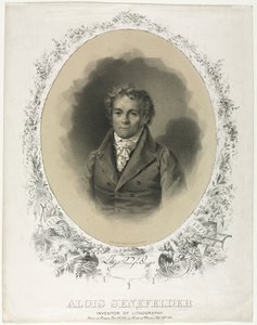 Alois Senefelder, 1871. od Joseph F. Knapp
