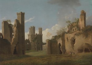 Hrad Caernarvon od Joseph Farington