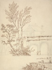 Caversham Bridge, Reading od Joseph Farington