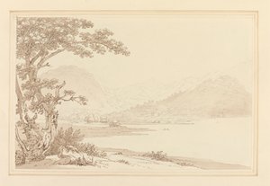 Vedoucí Ullswater od Joseph Farington