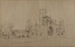 Kirkstall Abbey od Joseph Farington