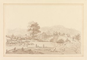 Severní vstup do Keswick & Bridge od Joseph Farington
