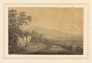 Pohled na Ambleside od Joseph Farington
