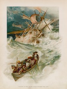 Ilustrace pro Robinsona Crusoe