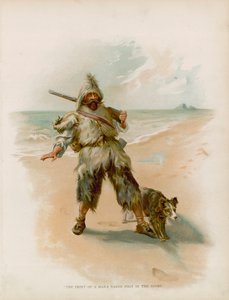 Ilustrace pro Robinsona Crusoe