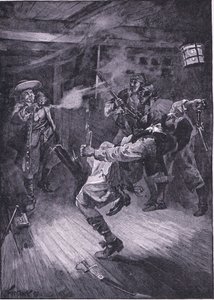 Střelte nového kapitána do hlavy (litho) od Joseph Finnemore