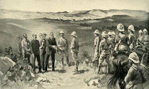 „Formální kapitulace Bloemfonteinu“, 1900. od Joseph Finnemore