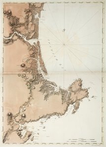 Ipswichský záliv a mys Ann od Joseph Frederick Wallet DesBarres