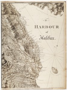 Přístav Halifax od Joseph Frederick Wallet DesBarres