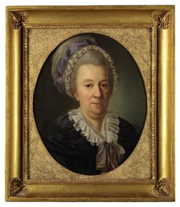 Portrét princezny Jekatěriny Ivanovny Čerkasové 1727-1797, rozené Hedvig Elisabeth von Biron, 1781 od Joseph Friedrich August Darbes