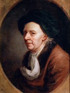 Portrét matematika Leonharda Eulera, 1707-1783, německé malířství 18. od Joseph Friedrich August Darbes