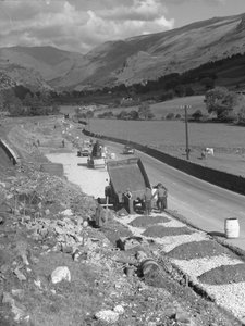 Stavba silnic u Thirlmere od Joseph Hardman