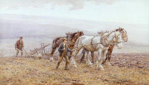 Orba Downs (akvarel na papíře)