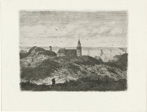 Pohled na Scheveningen od Joseph Hartogensis