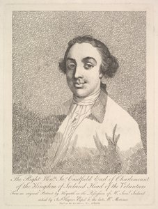 The Right Honorable James Caulfield, hrabě z Charlemontu z Irského království..., 19. března 1782. od Joseph Haynes