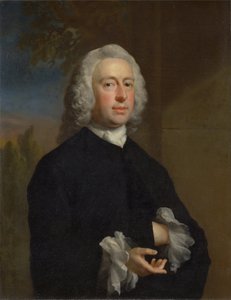 Neznámý muž v černém od Joseph Highmore
