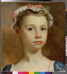 Sketch of a Young Girl, c.1730-40 od Joseph Highmore
