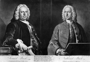 The Buck Brothers, vyrytý Richard Houston, 1774 od Joseph Highmore