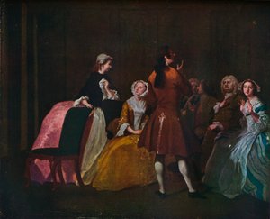 The Harlowe Family, od Samuel Richardsons Clarissa, c1745 od Joseph Highmore