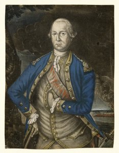 Jeho Excelence George Washington Esquire, hospoda. 1776 (ručně kolorovaná rytina) od Joseph Hiller