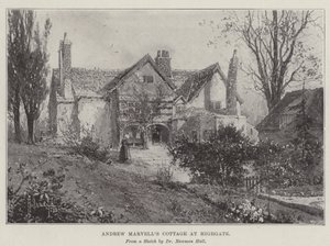 Chata Andrewa Marvella v Highgate od Joseph Holland Tringham