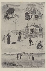 Dámský golfový šampionát v Portrush, Irsko od Joseph Holland Tringham
