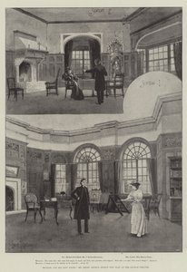 Michael a jeho ztracený anděl, nová hra pana Henryho Arthura Jonese v divadle Lyceum od Joseph Holland Tringham