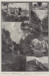 Náčrty v hrabství Derbyshire