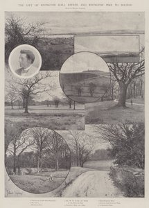 Dar Rivington Hall Estate a Rivington Pike Boltonovi od Joseph Holland Tringham