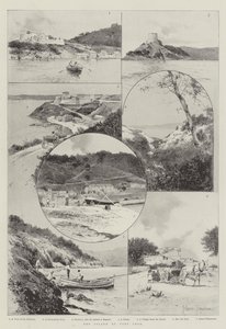 Ostrov Port Cros od Joseph Holland Tringham