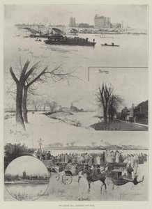 Oxford a Cambridge Boat-Race od Joseph Holland Tringham