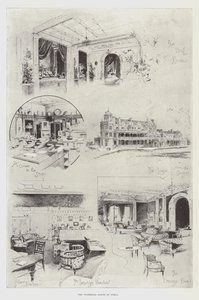 Viceregal Lodge v Simle od Joseph Holland Tringham
