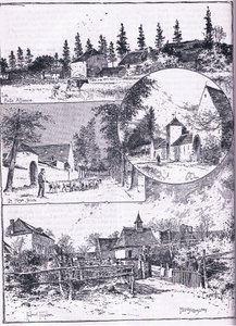 Výhled na Waterloo od Joseph Holland Tringham