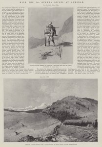 S 3. Gurkha puškami v Almorah od Joseph Holland Tringham