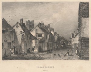 Ingatestone, Essex, tisk vytvořil John Henry Henshall