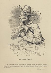 Kenny Meadows: The Cockney (rytina) od Joseph Kenny (after) Meadows