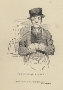 Kenny Meadows: The English Pauper (rytina) od Joseph Kenny (after) Meadows