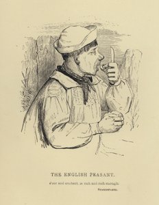 Kenny Meadows: Anglický rolník (rytina)