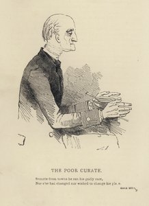 Kenny Meadows: The Poor Curate (rytina) od Joseph Kenny (after) Meadows