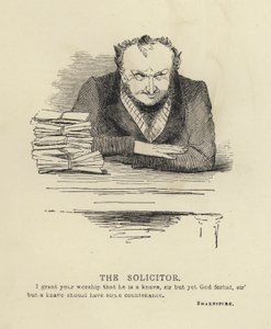 Kenny Meadows: The Solicitor (rytina)