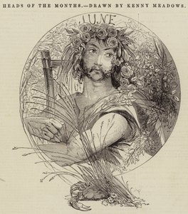 Hlavy měsíců od Joseph Kenny Meadows
