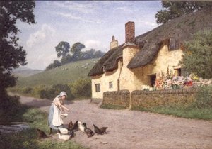 Devonshire Cottage (akvarel)
