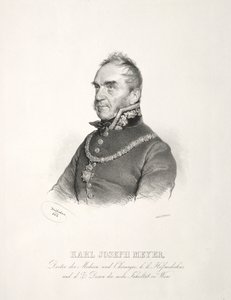 Portrét Dr. Karla Josepha Meyera, 1844.