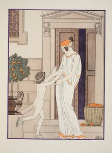 Radost z dětství, ilustrace z "Hippokratových děl", 1934 od Joseph Kuhn Regnier
