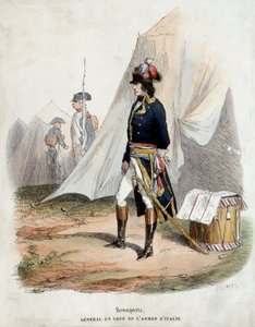 Portrét Bonaparta (1769-1821) vrchního generála Armee Itálie